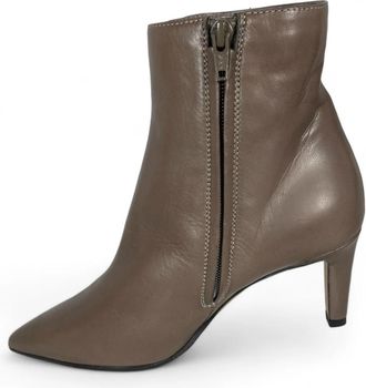 Lorena Paggi 42750 Glove - Dames - Laarzen met Hak - Bruin - 36 EU - Leer - Schoenen