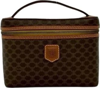 Celine Pre-owned Handbags, female, Brown, Size: ONE SIZE Pre-owned Vanity Bag