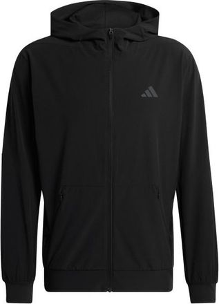adidas D4T Workout Full-Zip Hoodie Hoodie f&uuml;r Herren | schwarz