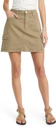 Rails Laurel Stretch Cotton Cargo Skirt in Washed Olive at Nordstrom Rack, Size 23