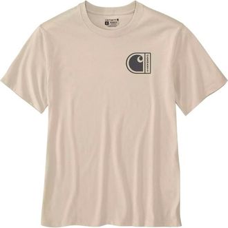 Carhartt Work in Progress Short-Sleeve C Graphic T-Shirt T-Shirt f&uuml;r Herren | beige