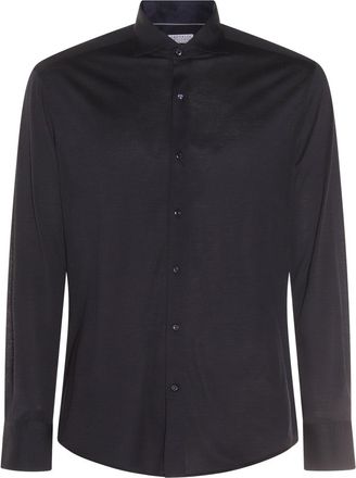Brunello Cucinelli Shirts Blacks And Greys
