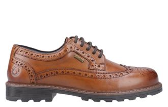 Cotswold Ramsden Mens Leather Shoes - Tan - Size UK 11
