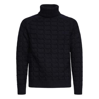 Zanone Hombre, Jerseys, Azul, Talla: XL