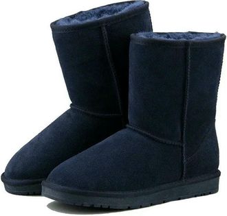 Generic NYSBH Classic Warm Plush Winter Shoes Men Waterproof Snow Boots Work Boots Mens Casual Shoes