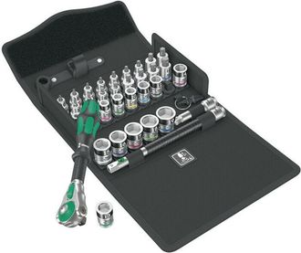 Wera Set De Llaves De Vaso Zyklop 3/8 Wera 8100 Sb All-in Zyklop Speed 3/8 (35 Piezas)