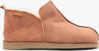 Shepherd ANTON Mens Sheepskin Slipper Boots Brown - Size UK 11.5