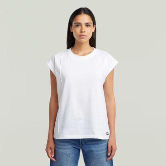 G-Star Constructed Loose T-shirt - Wit - Dames