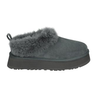 UGG Gezellige Grijze Su&egrave;de Pantoffel - Dames - Pantoffels - Grijs - 40 EU - Su&egrave;de - Schoenen