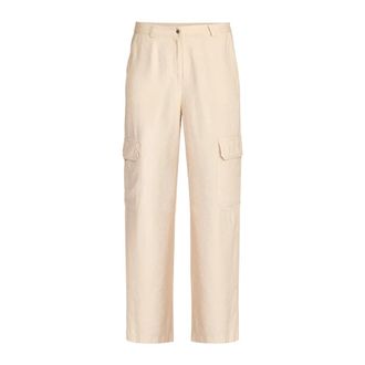 ZiZo Sand-D8 Stijlvolle en veelzijdige broek - Dames - Straight fit broeken - Beige - 2XL - Broeken