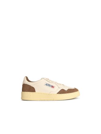 Autry Medalist Low White Leather Sneakers