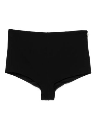 Aniye By Sienna high-waisted shorts - women - Polyester/Elastane/Polyester - M - Black