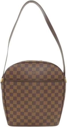Louis Vuitton Pre-owned Shoulder Bags, female, Brown, Size: ONE SIZE Pre-owned Damier Canvas Shoulder Bag