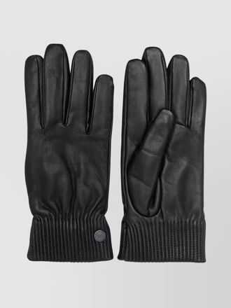 Canada Goose sheepskin gloves featuring elasticated wrist