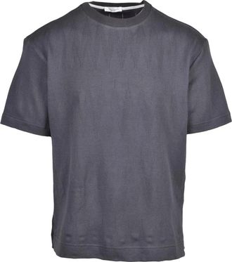 Paolo Pecora Sottogiacca T-shirt - Heren - T-shirts - Grijs - XL - Katoen - Tops