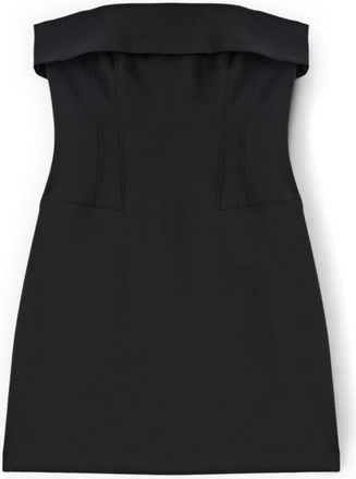 Motivi Mini Bustier Jurk - Dames - Feestkleedjes - Zwart - 2XS - Polyester - Kleedjes
