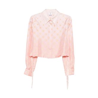 Casablanca Shirts, female, Pink, Size: XS Casablanca Shirts Pink