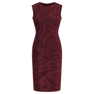 Max Mara Kleedjes, Dames, Rood, S, Obliqua Jurk