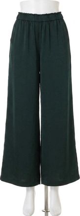 Z Supply Isolde Satin Pant In Garland Green
