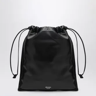 Prada Wish pouch black in nappa leather