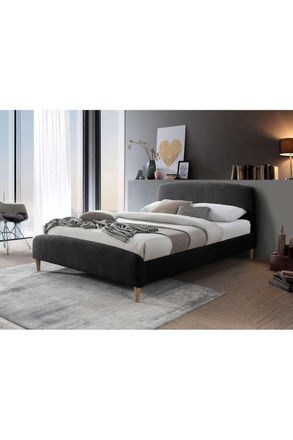 Birlea Otley Bed in Charcoal | Size: Double