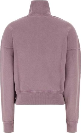 Isabel Marant Womens Ross Sweatshirt Purple Cotton Polyester Sweater
