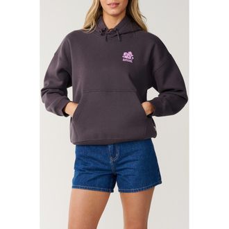 Rip Curl Surf Puff Heritage Hoodie Pullover in Nine Iron at Nordstrom, Size Xx-Small