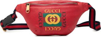 Gucci Marsupio con logo piccolo 2000-2015 - Rosso