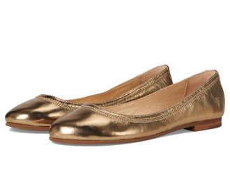 Frye Carson Ballet Womens Flat Shoes Dark Gold : 11 B - Medium