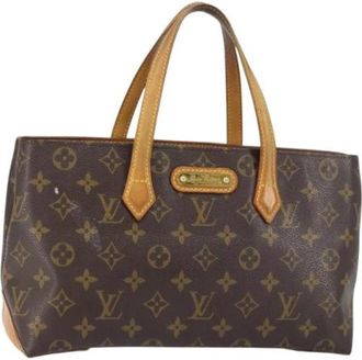Louis Vuitton Pre-owned Vintage Canvas Handtas - Dames - Vintage Handtas - Bruin - ONE Size - Vintage