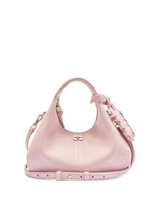 Ganni Pink Mini Hobo Bag