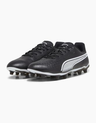 Puma Mens King Match Fg Ag Firm Ground Football Boots Mens - Black/Multi - Size: 10.5