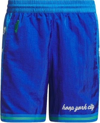 adidas Hoop York City Shorts Asia Sizing Power Blue IT9952