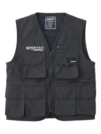 Gramicci Pertex Trailside zip-up gilet - Black