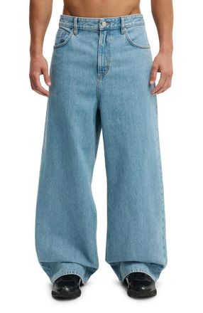 Cotton On Mens Super Baggy Jean in Verve Blue at Nordstrom, Size 34 X 32