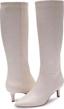 Aerosoles Epic Womens Boots Eggnog Faux Leather : 5.5 B - Medium, Rubber/Suede