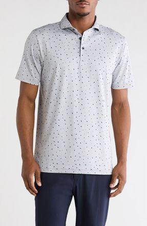 Travis Mathew Coffee House Polo in Heather Medium Grey at Nordstrom Rack, Size Small