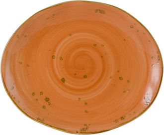 Tuxton Artisan Geode Platter 13-1/4x11, 12 Pieces
