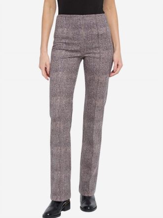 Lyss&eacute; Womens Elyssa Neoprene Pants In Sublime Plush Plaid