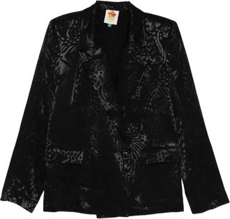 Farm Rio Blazer met dubbele rij knopen - Zwart