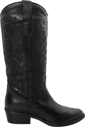Duccio del Duca Texano Boot - - Shoes - Donna - Nero - 38 EU