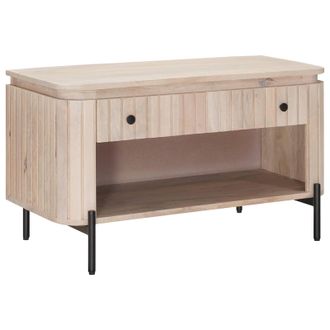 vidaXL Banco Para Zapatos Con Caj&oacute;n Con Estante 85 X 37 X 48 Cm Vidaxl