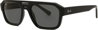 Ray-Ban Corrigan Bio Based Dark Grey Navigator Unisex Sunglasses RB4397 667787 54