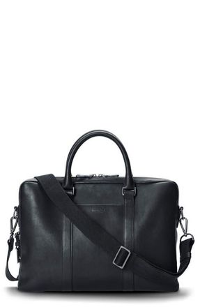 Shinola Navigator Leather Computer Briefcase in Black at Nordstrom