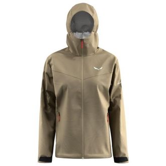 Salewa Puez Aqua 4 PowerTex 2.5L Jacket Regenjacke f&uuml;r Damen | beige