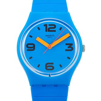 Swatch Pepeblu 34mm Unisex Watch GN251B
