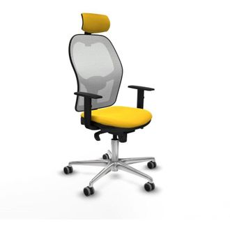 Piqueras y Crespo Piqueras Y Crespo Jorquera Silla De Oficina Amarilla Confort