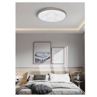 Trade Shop Trade Shop Traesio - Trade Shop - Lampadario Da Soffitto Plafoniera Con 3 Colori Di Luce Design Moderno 60w Pn093c