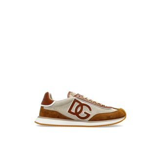 Dolce & Gabbana Sneakers, male, Beige, Size: 11 1/2 US Logo Sneakers
