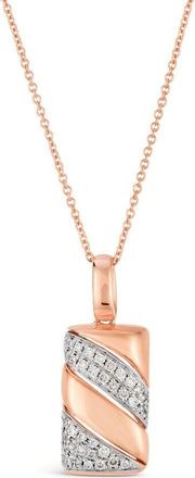 Le Vian Ladies Cluster Necklaces set in 14K Strawberry Gold ASOP 6